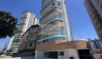 Apartamento 2 quartos 1 suite Frente Mar na Mirim
