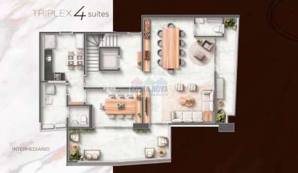 Cobertura TRIPLEX Lançamento Embaré