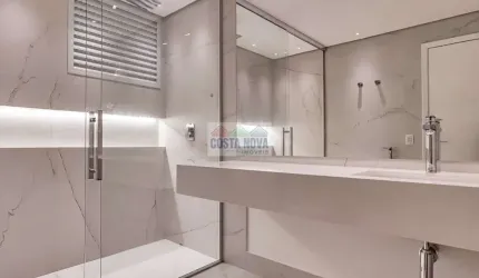 Apartamento à venda com 219m², 3 quartos sendo 3 suítes, 4 banheiros e 2 vagas na Alameda Tietê