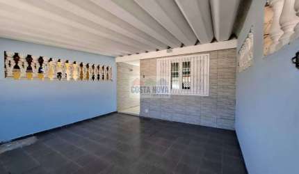 Casa geminada á venda com 97m², 2 dormitórios (suíte), 2 banheiros, 1 vaga à 900mts da Praia - Ocian