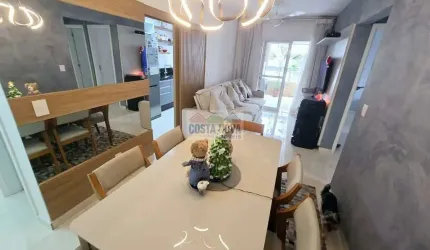 Apartamento 116m2 - Guilhermina - 02 suítes - 03 vagas - Porteira Fechada