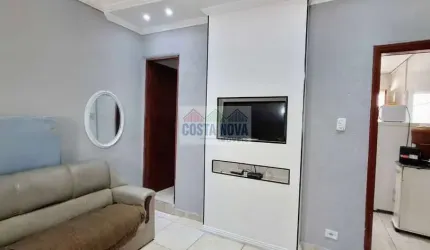 Kitnet com 42 m² no centro do Boqueirão em Praia Grande