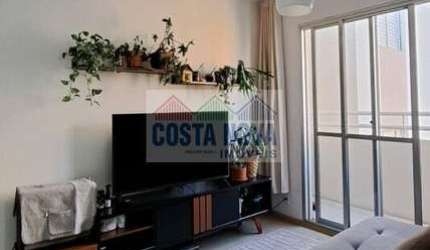 Apartamento à venda com 50 m², 2 quartos, 1 sala, 1 cozinha e 1 vaga, condomínio com lazer completo