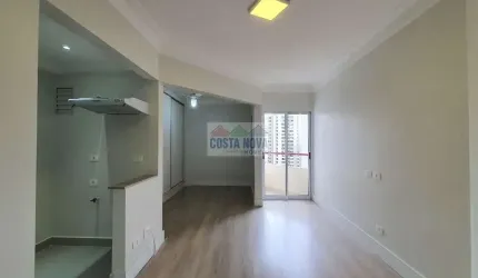 Studio para locação com 30m², com ar condicionado, sacada com vista ampla e 1 vaga - Bela Vista