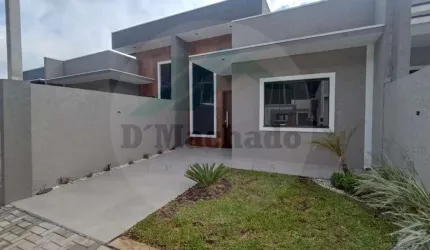 Casa para Venda em Fazenda Rio Grande, Gralha Azul, 3 dormitórios, 1 suíte, 1 banheiro, 1 vaga