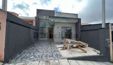 Casa para Venda em Fazenda Rio Grande, Gralha Azul, 3 dormitórios, 1 banheiro, 1 vaga