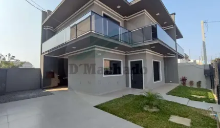 Sobrado para Venda em Fazenda Rio Grande, Iguaçu, 3 dormitórios, 1 suíte, 1 banheiro, 2 vagas