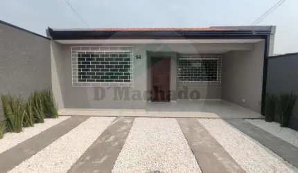 Casa para Venda em Fazenda Rio Grande, Estados, 2 dormitórios, 1 banheiro, 2 vagas