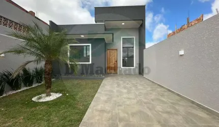 Casa para Venda em Fazenda Rio Grande, Gralha Azul, 3 dormitórios, 1 suíte, 1 banheiro, 1 vaga