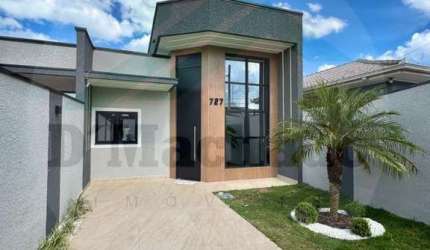 Casa para Venda em Fazenda Rio Grande, Nações, 3 dormitórios, 1 suíte, 1 banheiro, 2 vagas