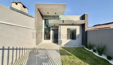 Casa para Venda em Fazenda Rio Grande, Gralha Azul, 3 dormitórios, 1 suíte, 1 banheiro, 1 vaga