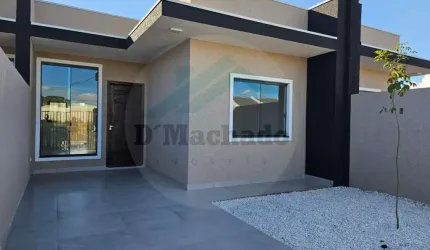 Casa para Venda em Fazenda Rio Grande, Eucaliptos, 3 dormitórios, 1 suíte, 1 banheiro, 2 vagas