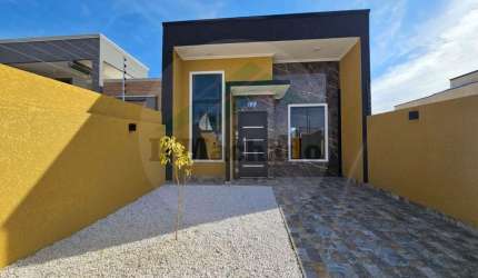Casa para Venda em Fazenda Rio Grande, Eucaliptos, 3 dormitórios, 1 suíte, 1 banheiro, 1 vaga