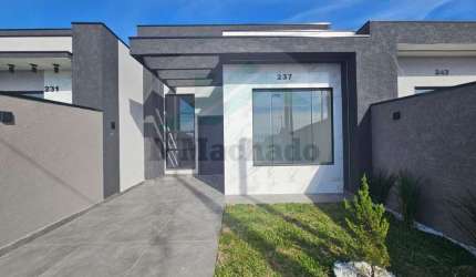 Casa para Venda em Fazenda Rio Grande, Eucaliptos, 3 dormitórios, 1 suíte, 1 banheiro, 1 vaga