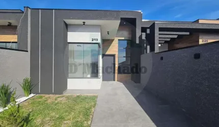 Casa para Venda em Fazenda Rio Grande, Eucaliptos, 3 dormitórios, 1 suíte, 1 banheiro, 1 vaga