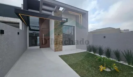 Casa para Venda em Fazenda Rio Grande, Eucaliptos, 3 dormitórios, 1 suíte, 1 banheiro, 2 vagas