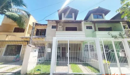 Sobrado com 3 dormitórios para alugar, 204 m² por R$ 4.838,67/mês - Hípica - Porto Alegre/RS