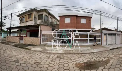Sobrado com 2 dormitórios à venda, 60 m² por R$ 250.000,00 - Parque São Vicente - São Vicente/SP