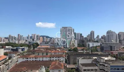 Cobertura com 3 dormitórios à venda, 134 m² por R$ 800.000,00 - Boqueirão - Santos/SP