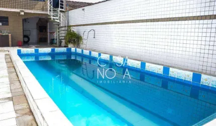 Sobrado com 4 dormitórios à venda, 255 m² por R$ 850.000,00 - Vila Cascatinha - São Vicente/SP