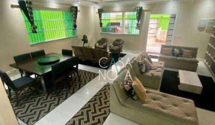 Sobrado com 5 dormitórios à venda, 300 m² por R$ 1.900.000,00 - Solemar - Praia Grande/SP