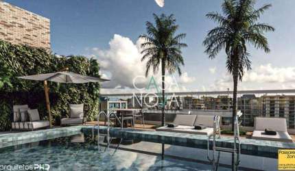 Apartamento com 2 dormitórios à venda, 82 m² por R$ 881.000,00 - Aparecida - Santos/SP