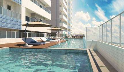 Apartamento com 3 dormitórios à venda, 115 m² por R$ 949.162,50 - Ocian - Praia Grande/SP