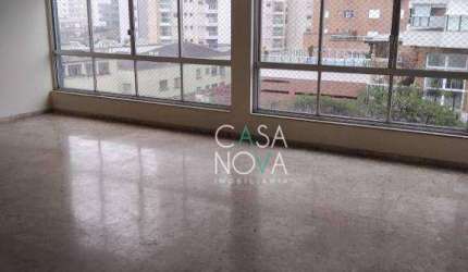 Apartamento com 3 dormitórios para alugar, 270 m² por R$ 6.500,00/mês - Embaré - Santos/SP