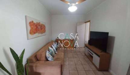 Apartamento com 1 dormitório à venda, 58 m² por R$ 370.000,00 - Embaré - Santos/SP