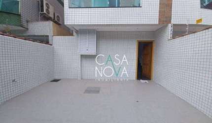 Casa com 3 dormitórios à venda, 120 m² por R$ 1.000.000,00 - Campo Grande - Santos/SP