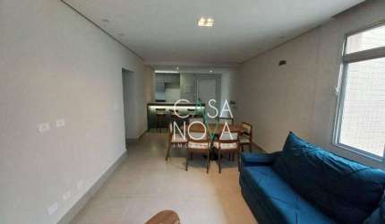 Apartamento com 3 dormitórios à venda, 110 m² por R$ 735.000,00 - Gonzaga - Santos/SP