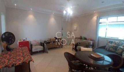 Apartamento com 2 dormitórios à venda, 86 m² por R$ 445.000,00 - Aparecida - Santos/SP