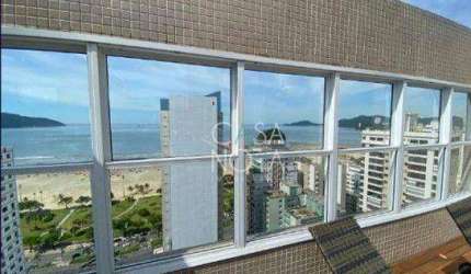 Apartamento com 3 dormitórios para alugar, 100 m² por R$ 8.600,00/mês - José Menino - Santos/SP