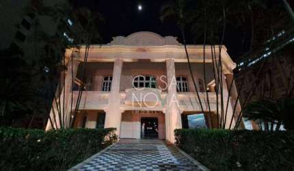 Casa para alugar, 1710 m² por R$ 98.338,99/mês - Gonzaga - Santos/SP