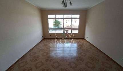 Apartamento com 2 dormitórios para alugar, 100 m² por R$ 3.300,00/mês - Boqueirão - Santos/SP
