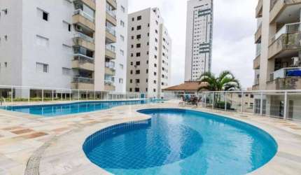 Apartamento com 3 dormitórios para alugar, 92 m² por R$ 5.300,00/mês - Ponta da Praia - Santos/SP