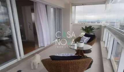 Cobertura com 4 dormitórios à venda, 400 m² por R$ 6.000.000,00 - Boqueirão - Santos/SP