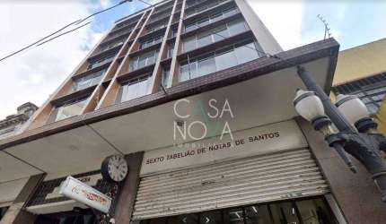 Sala para alugar, 160 m² por R$ 4.047,64/mês - Centro - Santos/SP