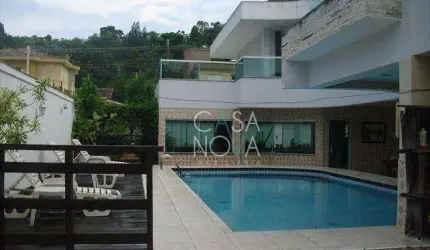 Sobrado com 3 dormitórios à venda, 433 m² por R$ 3.500.000,00 - Morro de Nova Cintra - Santos/SP