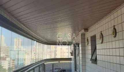 Apartamento com 3 dormitórios à venda, 130 m² por R$ 650.000,00 - Vila Guilhermina - Praia Grande/SP