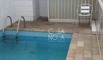 Cobertura com 4 dormitórios à venda, 301 m² por R$ 1.650.000,00 - Aparecida - Santos/SP