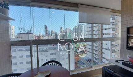 Apartamento com 2 dormitórios à venda, 66 m² por R$ 849.000,00 - Campo Grande - Santos/SP