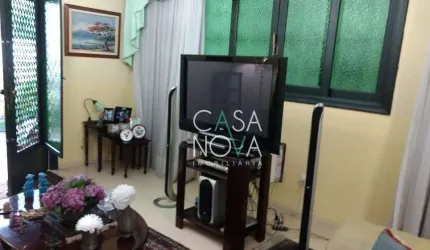 Sobrado com 6 dormitórios, 450 m² - venda por R$ 4.400.000,00 ou aluguel por R$ 18.250,00/mês - Boqueirão - Santos/SP