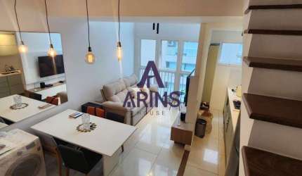 Loft duplex a venda tem 80m² quadrados com 2 quartos em Gonzaga - Santos
