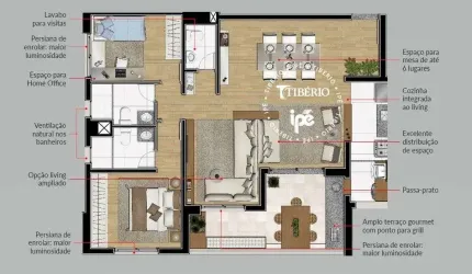 Apartamento com 3 dormitórios à venda, 94 m² por R$ 904.000,00 - Vila Augusta - Guarulhos/SP