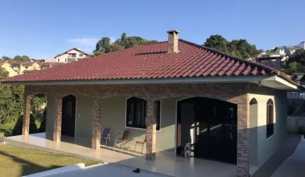 Casa para Venda em São Bento do Sul, Schramm, 2 dormitórios, 2 banheiros, 1 vaga