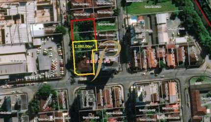 Terreno à venda na Rua Marechal Floriano, 454, América, Joinville por R$ 2.050.000