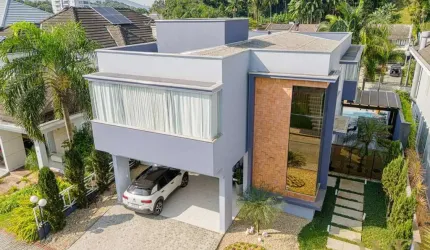 Casa em condomínio fechado com 3 quartos à venda na Rua Alceu Koehntopp, 1019, América, Joinville por R$ 2.500.000