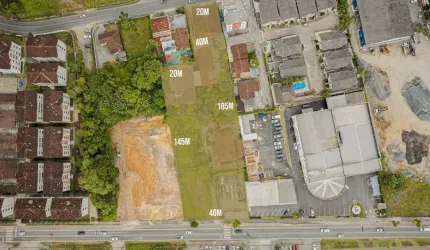 Terreno à venda na Rua Marquês de Olinda, 1810, América, Joinville por R$ 6.200.000