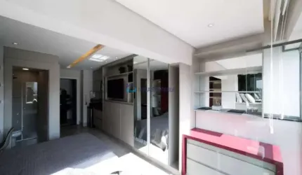 Estúdio novo, lindamente decorado, espaço aconchegante multifuncional